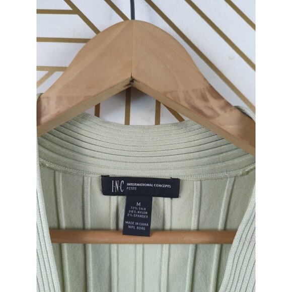 INC Silk Y2K  Babydoll LIGHT  GREEN Tank Top Fairy Feminine Coquette Pastel MED - Picture 4 of 6